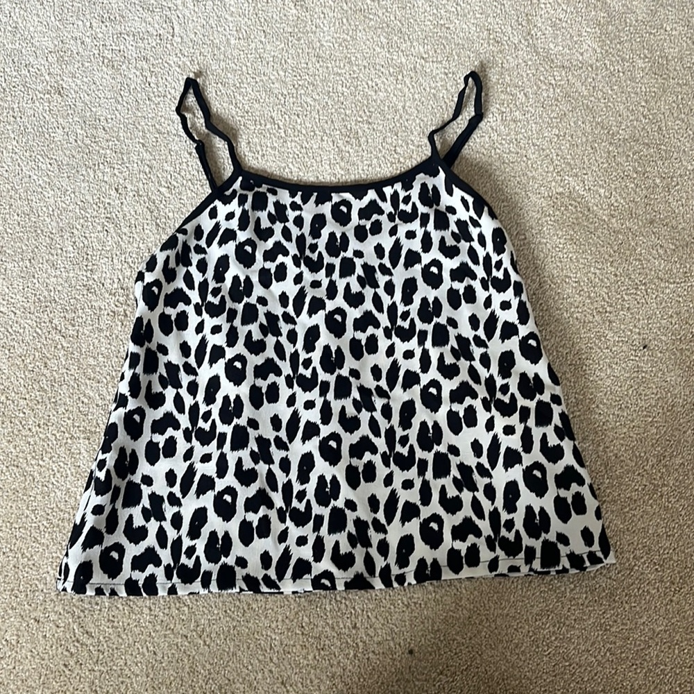 Minkpink Leopard tank.
